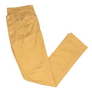 LEVI'S Men's Khaki Five Pocket Pant Beige Slim Taper 32x34 EUC